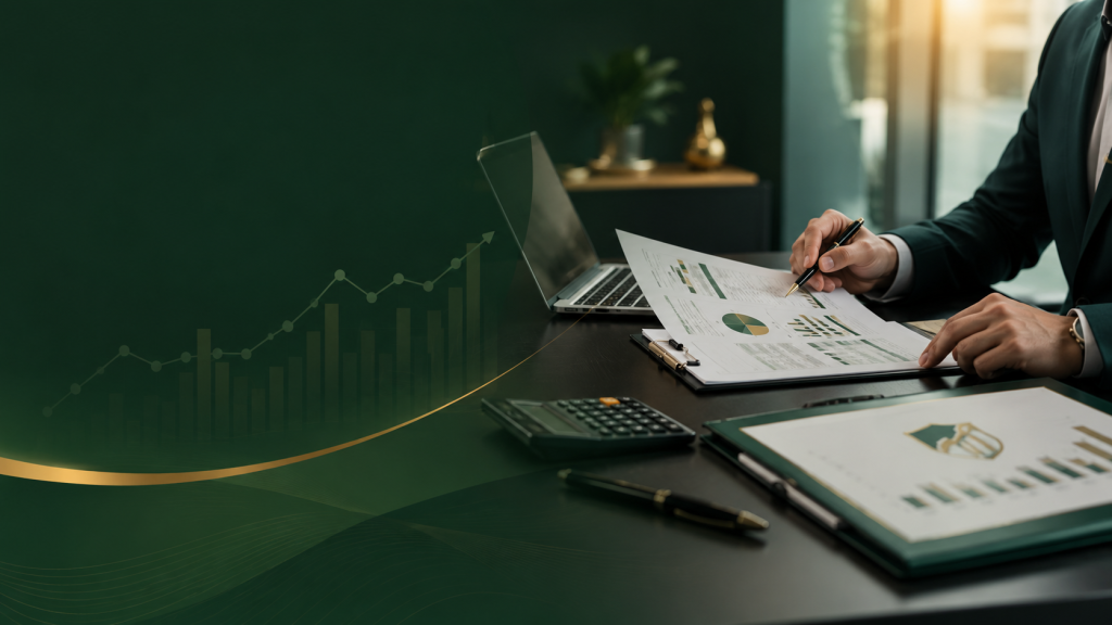 A business broker preparing a business valuation guide report for a business sale