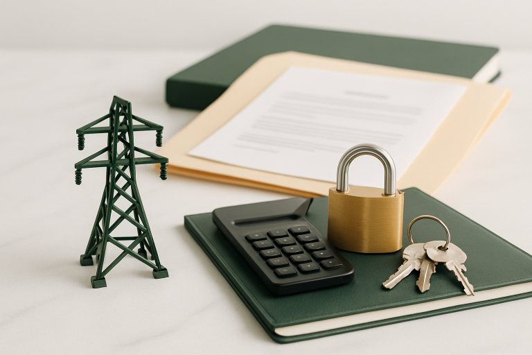 sell an electrical business illustration