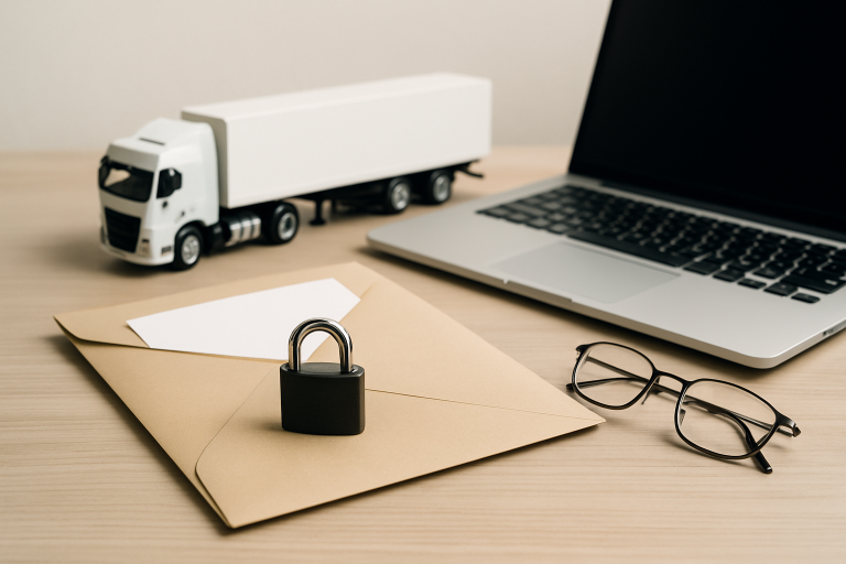 sell a logistics business illustration