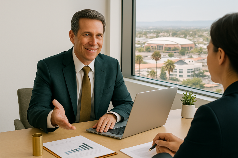 sell your business in Anaheim illustration