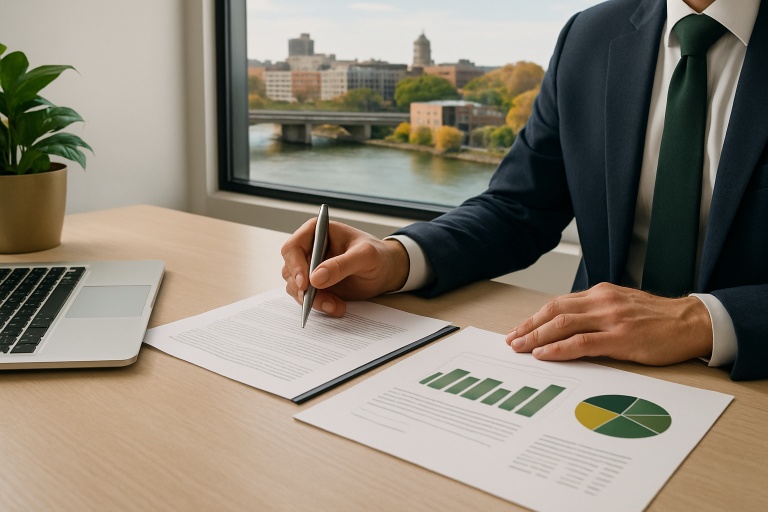 sell your business Appleton Wisconsin illustration