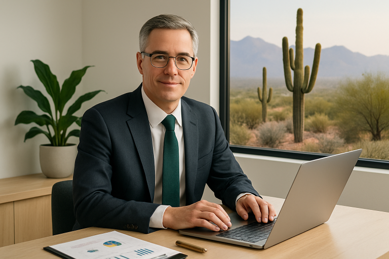 sell your business Arizona illustration