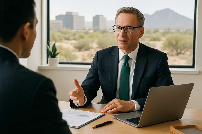 sell your business Chandler Arizona illustration