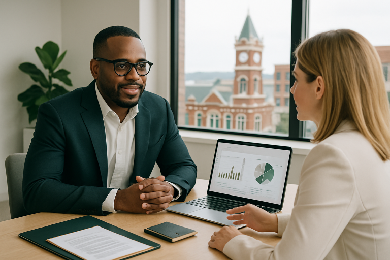 sell your business Clarksville Tennessee illustration