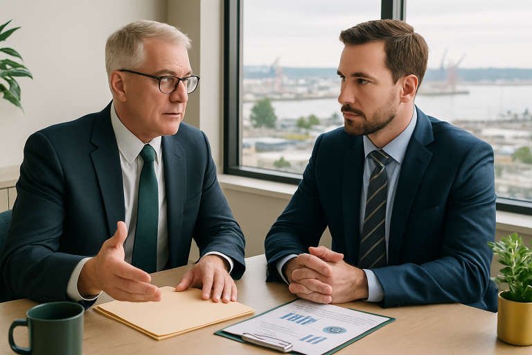 sell your business Everett Washington illustration