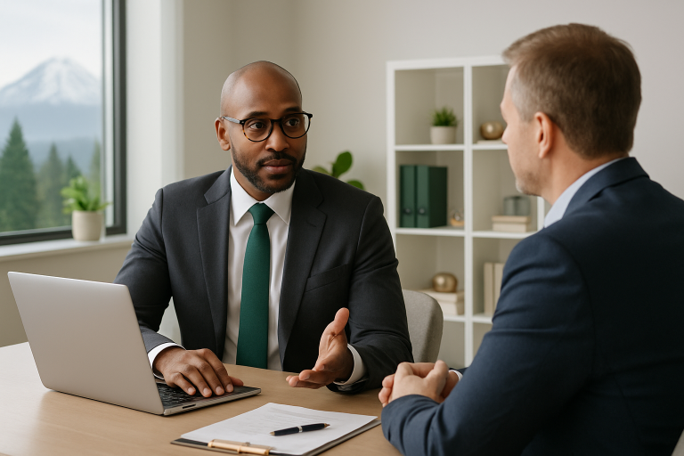 sell your business Federal Way Washington illustration