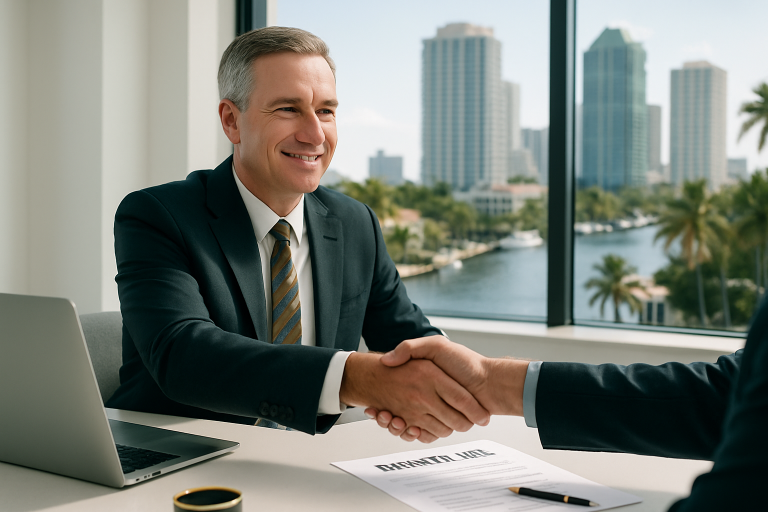 sell your business in Fort Lauderdale illustration