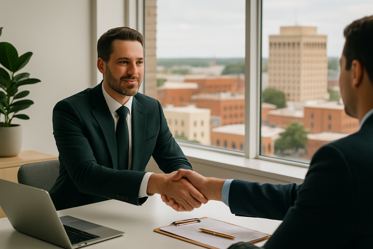 sell your business High Point North Carolina illustration