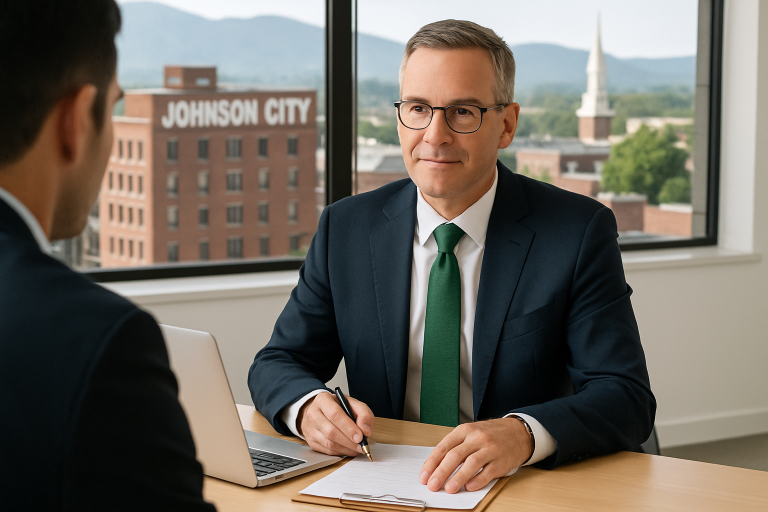 sell your business Johnson City Tennessee illustration