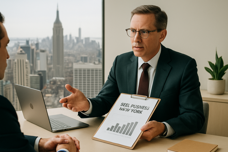 sell your business New York illustration