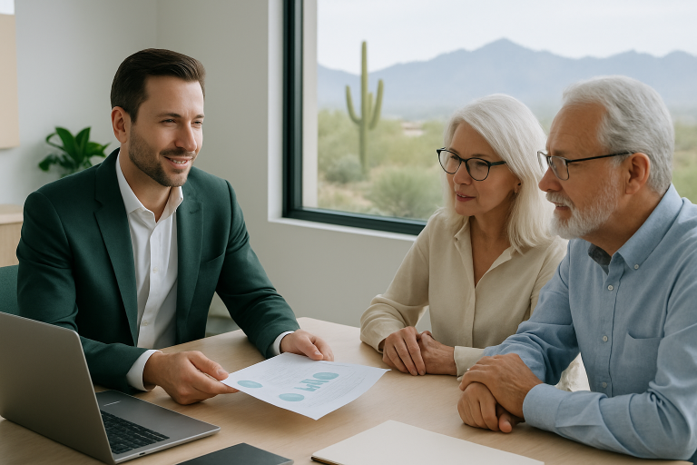 sell your business Peoria Arizona illustration