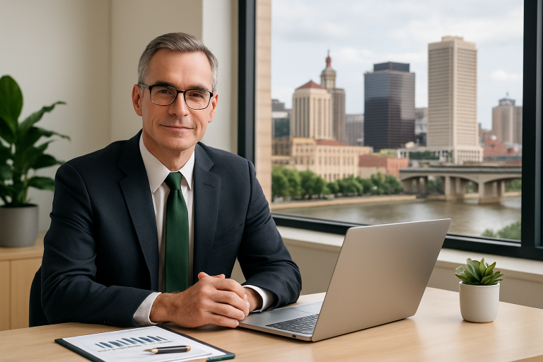 sell your business Saint Paul Minnesota illustration