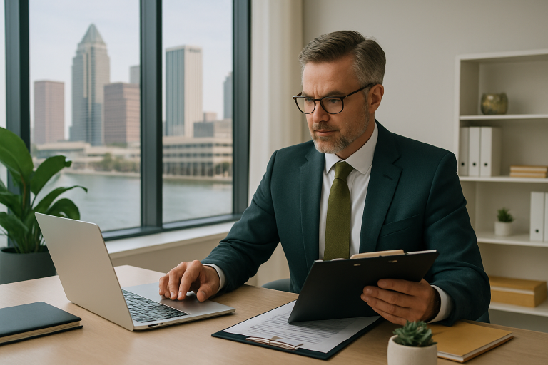 sell your business in Tampa illustration