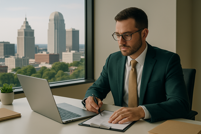 sell your business Winston-Salem North Carolina illustration