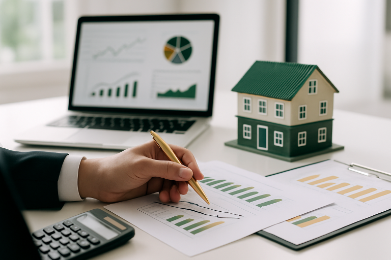 Selling a Business With Real Estate illustration